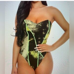 Fashion Nova Black Bodysuit